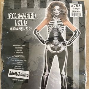 Skeleton Women’s Halloween Costume.